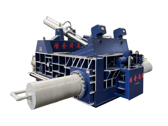 Máquina empacadora de metal hidráulica