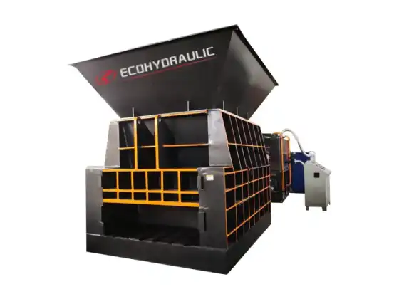 Máquina cortadora de láminas de chatarra